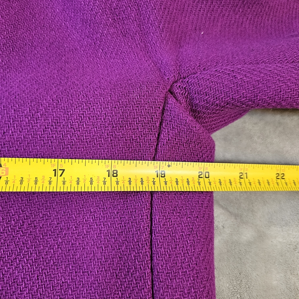 J.Crew Mercantile‎ Women's Cocoon Coat in Italian Stadium-Cloth Wool - Picture 8 of 9